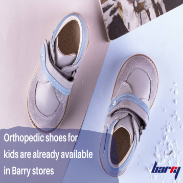 Children's orthopedic shoes are already in Barry!