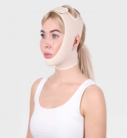 ID-900: Изделия медицинские компрессионные маска, бежевый, 02, 67-71 см
