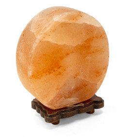 Соляная лампа Barry Life с деревянным рисунком