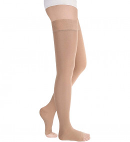 Чулки Luomma Idealista  SV-393, 1 класс, открытый носок (L, стандарт, карамел)