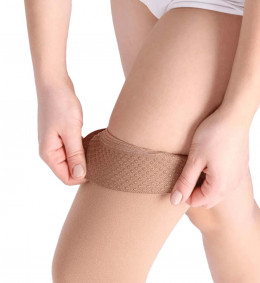 Чулки Luomma Idealista  SV-393, 1 класс, открытый носок (L, стандарт, карамел)